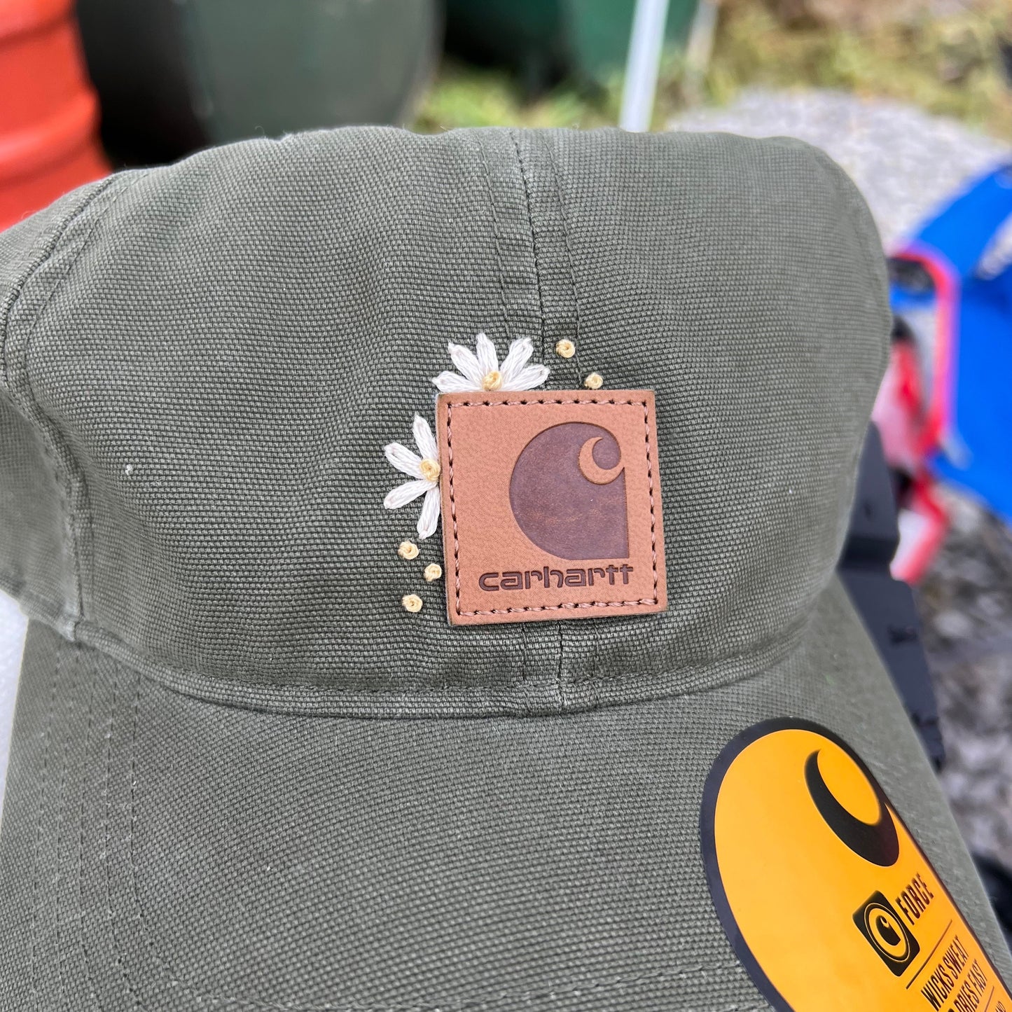 Army Green Carhartt Baseball Hat