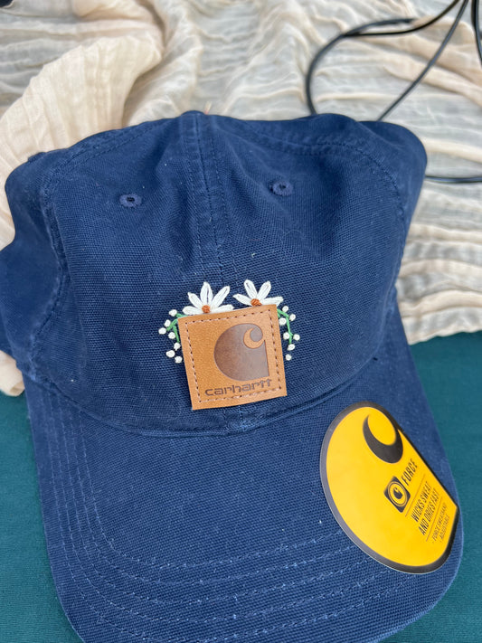 Navy Blue Carhartt Baseball Hat